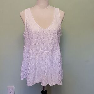 Torrid Sleeveless Babydoll Top